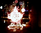 12月のクリスマスの最中の新宿高島屋